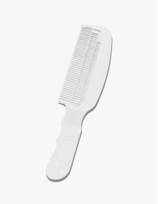 Barber Speed Comb - White